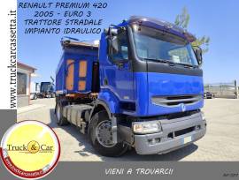 RIF.1217 RENAULT PREMIUM 420 – 2005 – TRATTORE STRADALE CON IMPIANTO IDRAULICO – EURO 3