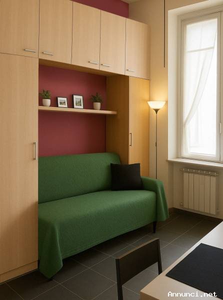Affitto MONOLOCALE via Niccolini Milano