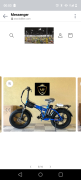 FAT BIKE MOTORE 500 WATT BATTERIA LG A LITIO 48V 16ah 699Wh