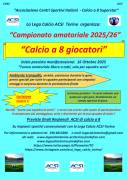 Calcio a 8: Campionato amatoriale 2025/26 di calcio a 8 a Torino con iscrizione gratuita.