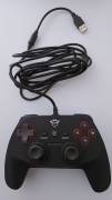 Trust GXT 540C Yula Nero, gamepad a filo (3m) compatibile con PlayStation 3 e PC