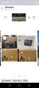 power banks del rinomato marchio americano BioLite 10 pezzi 900.00€