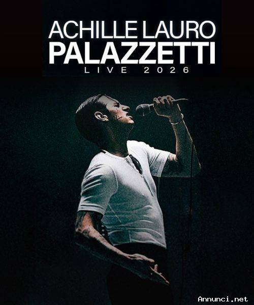 Achille Lauro biglietti parterre Unipol Forum Assago venerdì 27 marzo 2026