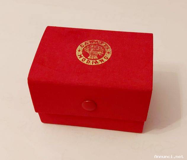 Cofanetto telato carte da Canasta Modiano Trieste 1980 con due mazzi sigillati come nuovo