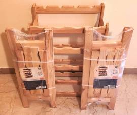CANTINETTE PORTAVINO IN LEGNO.