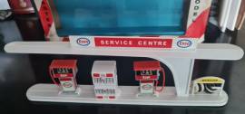 Moderno distributore Vintage anni '50/'60 Build-A-Garage in scala 1:43 dell'inglese Master Model Mid