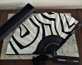 Ventaglio Bonaveri A Fan firmato Emilio Pucci realizzato per il Pitti Uomo Firenze del Giugno 2018 ,