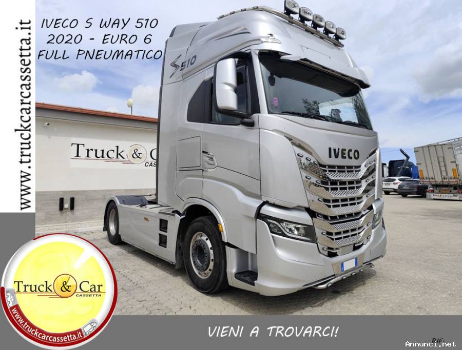 IVECO S WAY 510 – 2020 – TRATTORE STRADALE – FULL PNEUMATICO – EURO 6