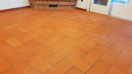 Trattamento pulizia cotto, rinnovo restauro di pavimenti e gradini in cotto