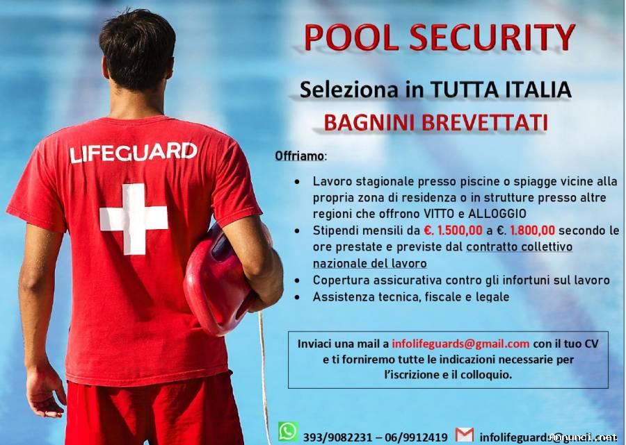 BAGNINI BREVETTATI IN TUTTA ITALIA