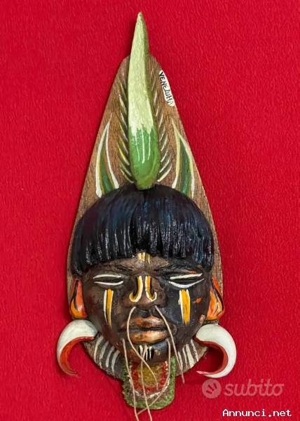 Scultura vintage indios Yanomami Venezuela (unica)