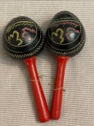 Maracas artigianali Vintage Venezuelane anni ‘70