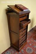 Schedario-classificatore stile inglese con leggio