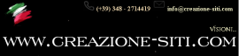 Creazione  Siti web professionali al giusto prezzo