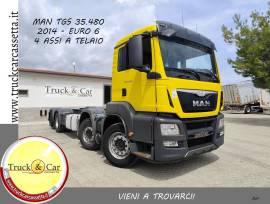 MAN TGS 35.480 – 2014 – 4 ASSI A TELAIO – EURO 6