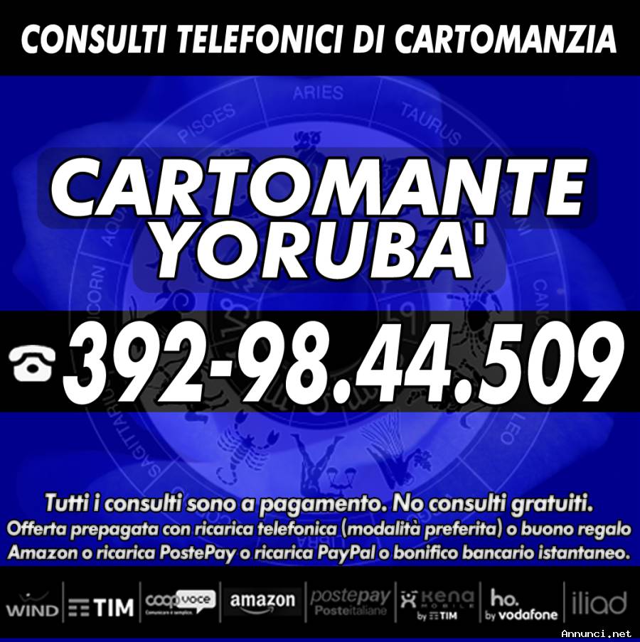 Le risposte che cerchi sono nei tarocchi, nei Tarocchi del Cartomante Yorubà