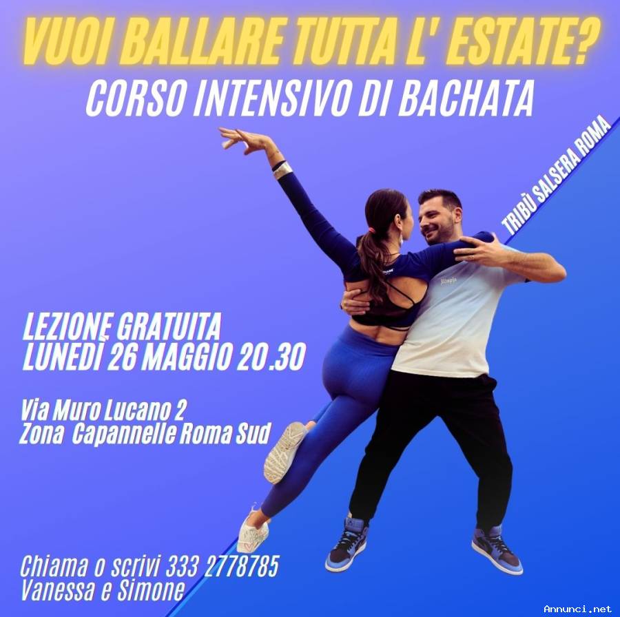 CORSI ESTIVI DI BACHATA