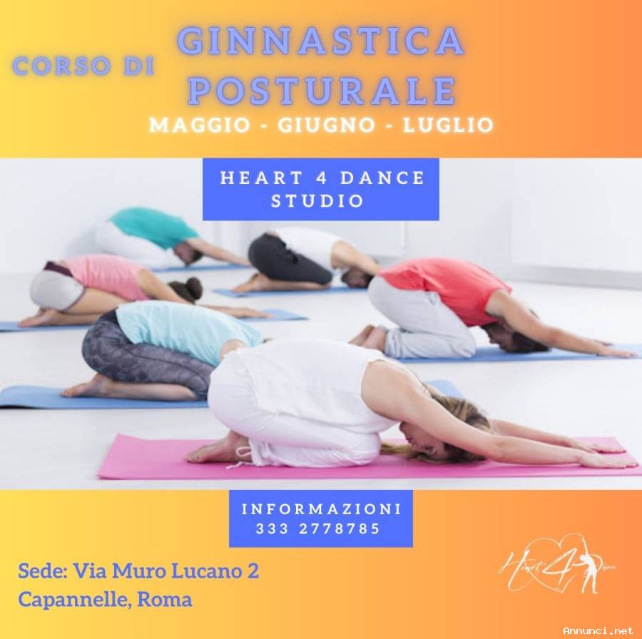 CORSI ESTIVI DI GINNASTICA POSTURALE