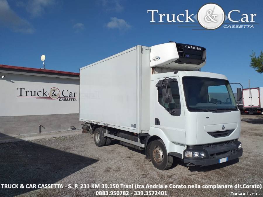 RIF.507 – RENAULT TRUCKS – FURGONE ISOTERMICO CON GRUPPO FRIGO E SPONDA CARICATRICE – 2005