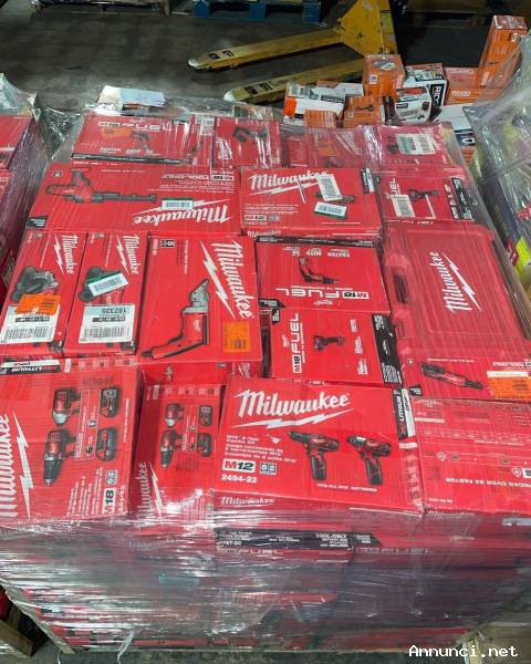 90 utensili Milwaukee nuovi con garanzia