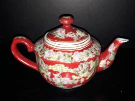 Teiere cinesi  da collezione   anni '70  n° 4  in porcellana  dipinte a mano   vari colori   con  de