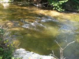 Rustico ex mulino in sassi vic.ze ruscello con terreno 3 ettari 