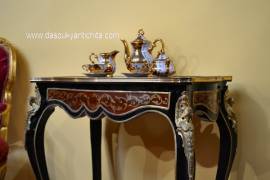 Tavolino da centro stile Napoleone III Boulle
