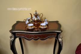 Tavolino da centro stile Napoleone III Boulle