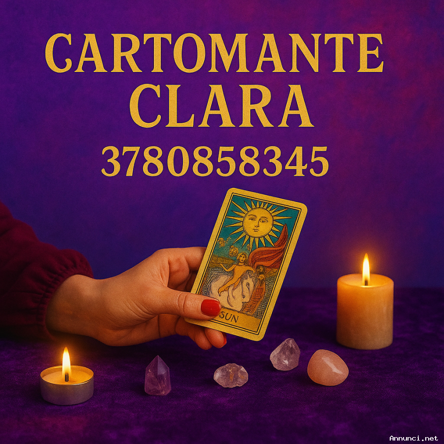 CARTOMANZIA ONLINE CON LA CARTOMANTE ESPERTA CLARA