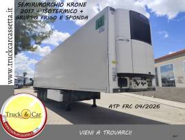 SEMIRIMORCHIO KRONE–2017–ISOTERMICO+FRIGO+SPONDA RETRATTILE 20 Q.LI-ATP FRC 04/2026-ADR EX \ II
