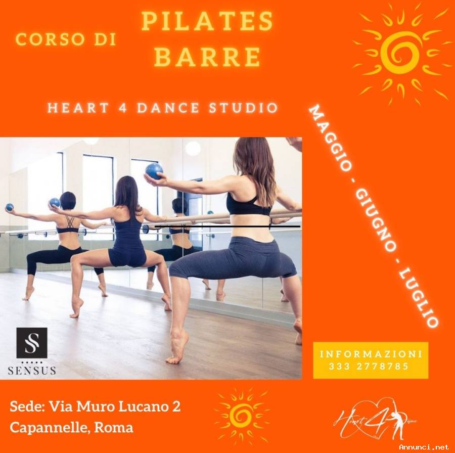 PILATES BARRE CORSI ESTIVI