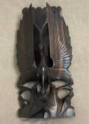 Scultura Balinese in legno pregiato del 1978 tutta  fatta a mano 