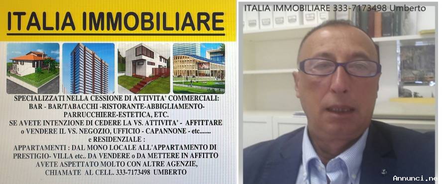 ATTIVITA' RISTORATIVE -BAR - TABACCHI- GELATERIE- CENTRI ESTETITICI- ED