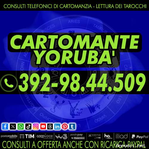 Il Miglior Cartomante d'Italia (e non solo) - Il Cartomante YORUBA'