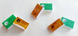 3 Pezzi Colofonia Naturale Cera Rosin Per Violino Viola Violoncello  Archi Corde  Made in Austria
