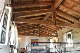 Tetti legno antico originale di recupero
