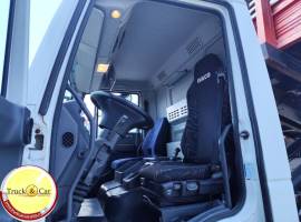 RIF.1232 IVECO EUROCARGO 140 E 22 – 2008 – GANCIO SCARRABILE BOB DA 12 TON – CASSONE CON SPONDE APRI