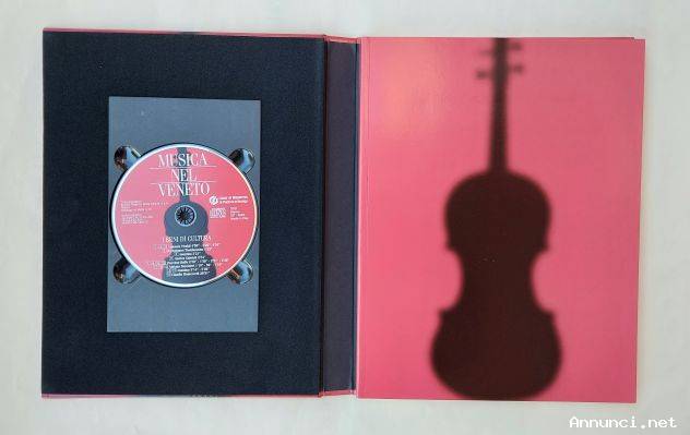 Musica nel Veneto I beni di cultura + CD in allegato di Paolo Fabbri Ed.Cassa Risparmio Padova e Rov