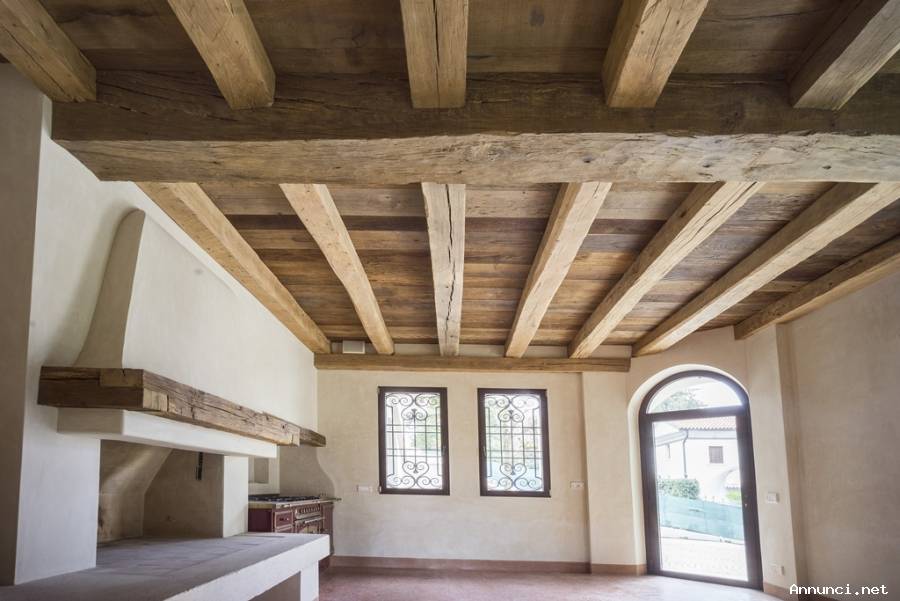 Coperture in legno antico originale di recupero