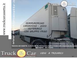 RIF.1117 SEMIRIMORCHIO CARMOSINO ANHANGER – ISOTERMICO CON GRUPPO FRIGORIFERO ATP FRC 04/2027 – 2003