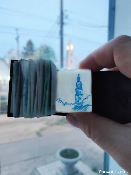 Sketchbook 100 miniature disegno originale pezzo unico autenticato