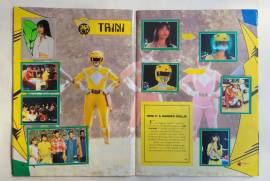 ALBUM FIGURINE POWER RANGERS COMPLETO ED.MERLIN COLLECTIONS, 1994.