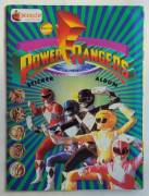 ALBUM FIGURINE POWER RANGERS COMPLETO ED.MERLIN COLLECTIONS, 1994.