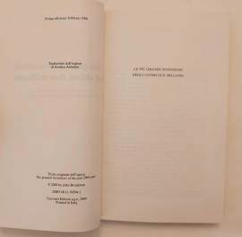 Le più grandi invenzioni degli ultimi due millenni di John Brockman 1°Ed.Garzanti, febbraio 2000