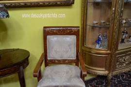 Coppia di capotavola-poltrone stile olandese