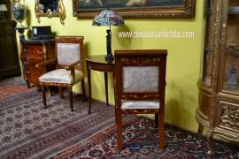 Coppia di capotavola-poltrone stile olandese