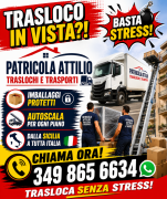 Traslochi regionali e nazionali Tel. 3498656634
