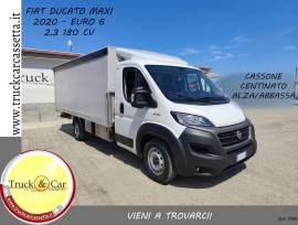 RIF.1190 FIAT DUCATO MAXI – 2020 – CAMBIO AUTOMATICO – CASSONE CENTINATO ALZA/ABBASSA – EURO 6