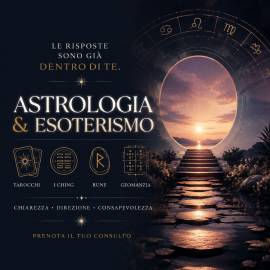 ASTROLOGIA & ESOTERISMO – RIFLETTEREINSIEME ✨ 1° DOMANDA GRATUITA