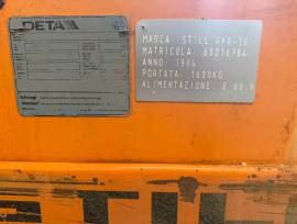 Muletto Still, transpallet manuale e paranco manuale